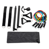 Exercise Pilates Bar Kit Resistance Bands Yoga Fitness Stretch Workout Gym